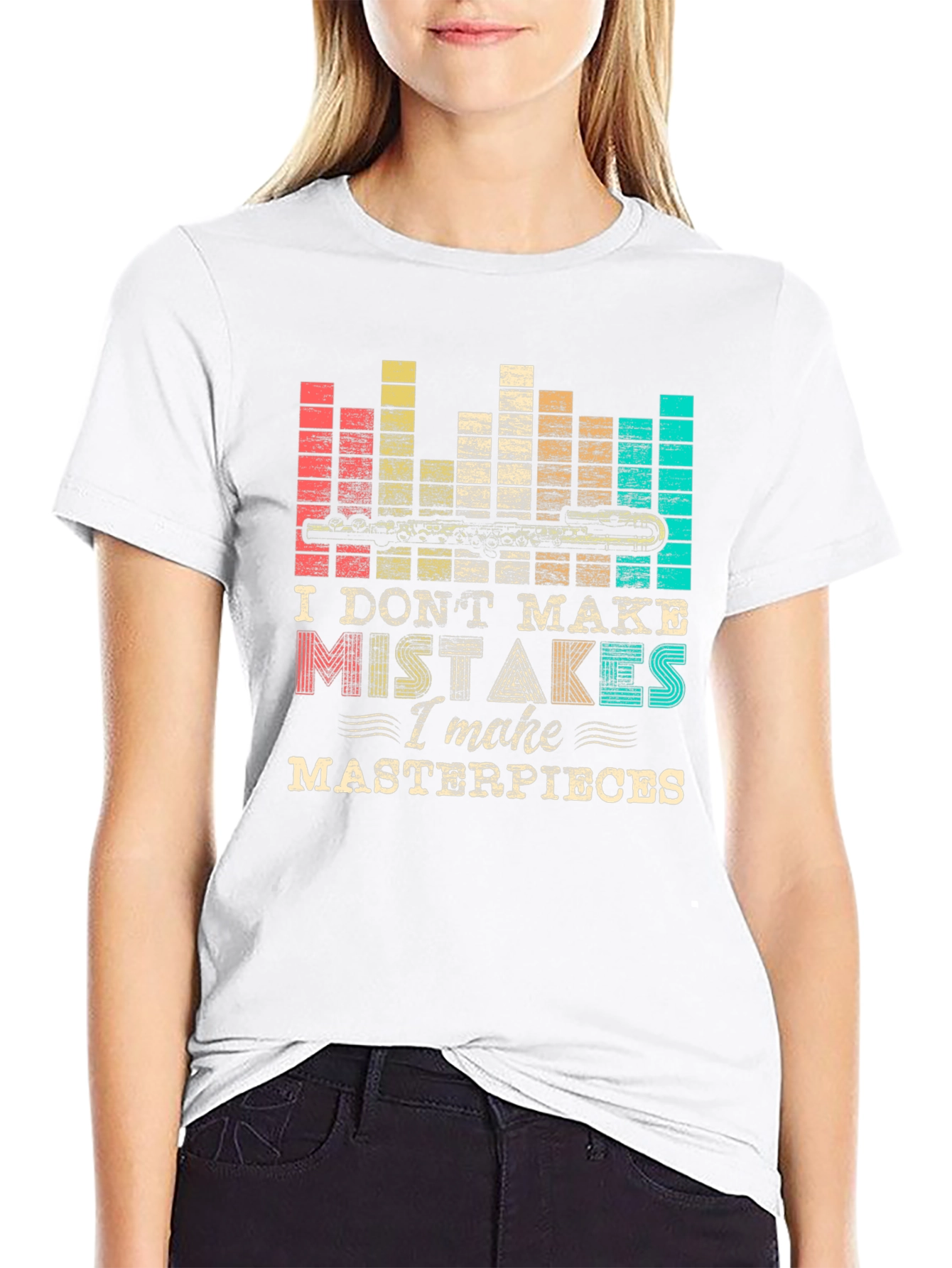 Flute Player Masterpieces Graphic Tee