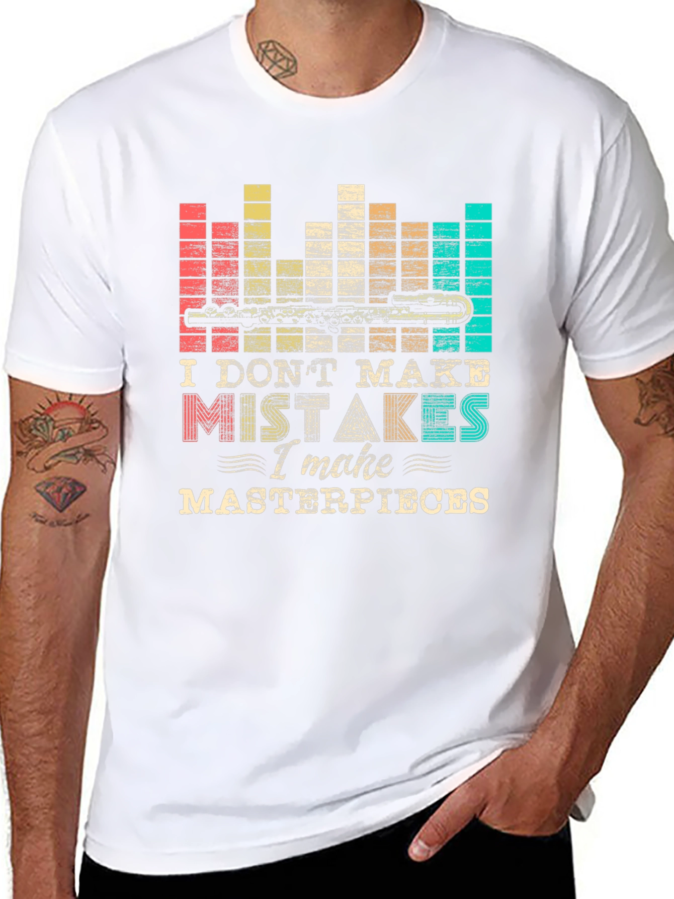 Flute Player Masterpieces Graphic Tee