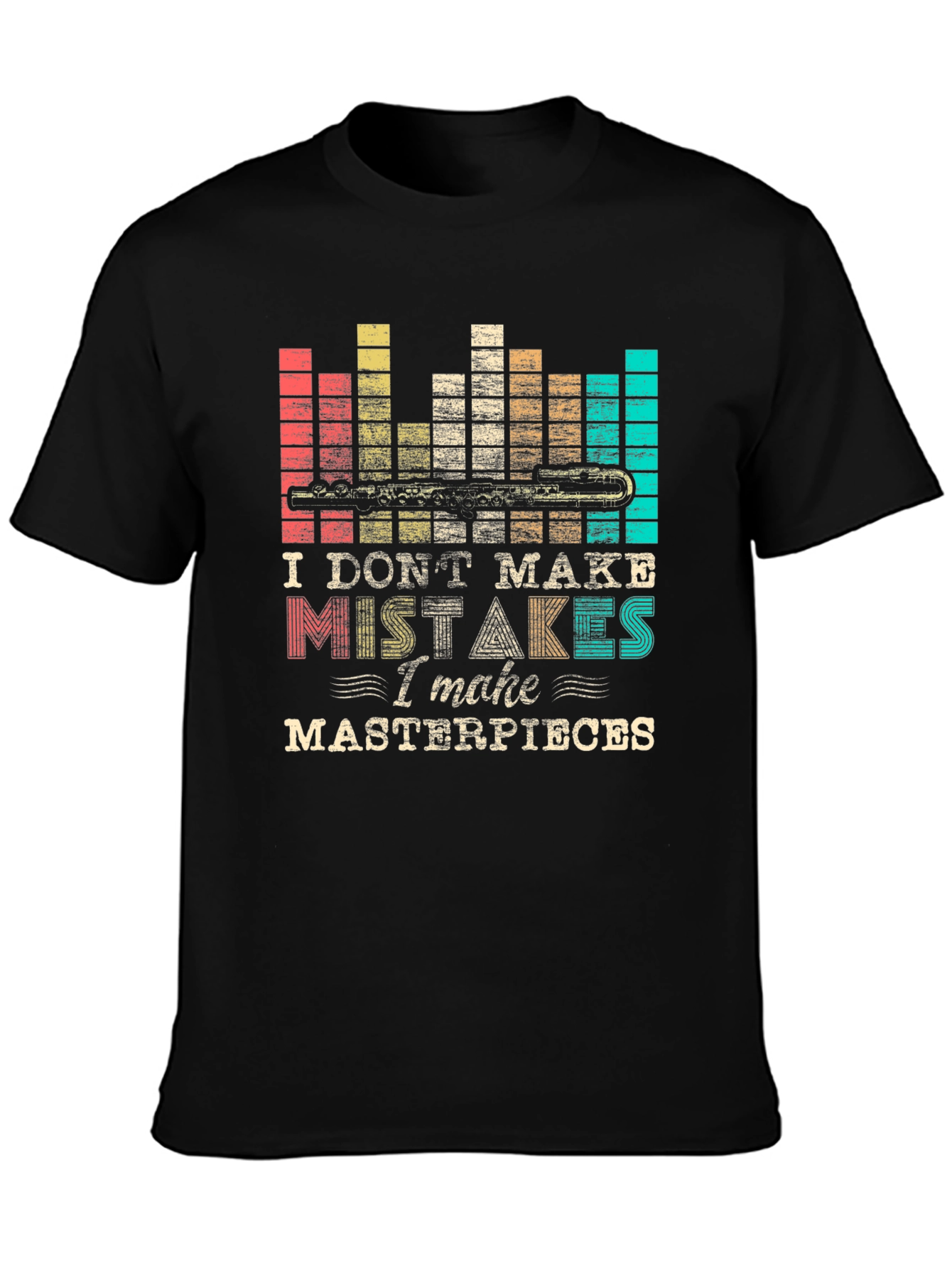 Flute Player Masterpieces Graphic Tee
