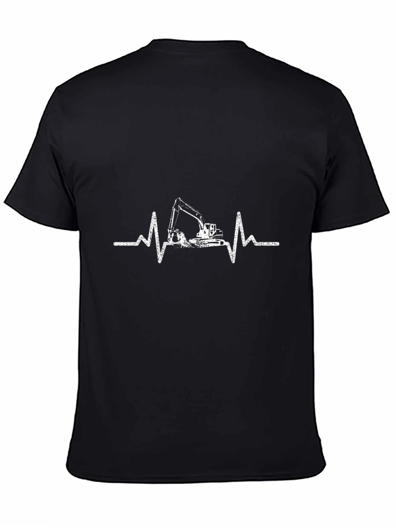 Excavator Heartbeat T-Shirt