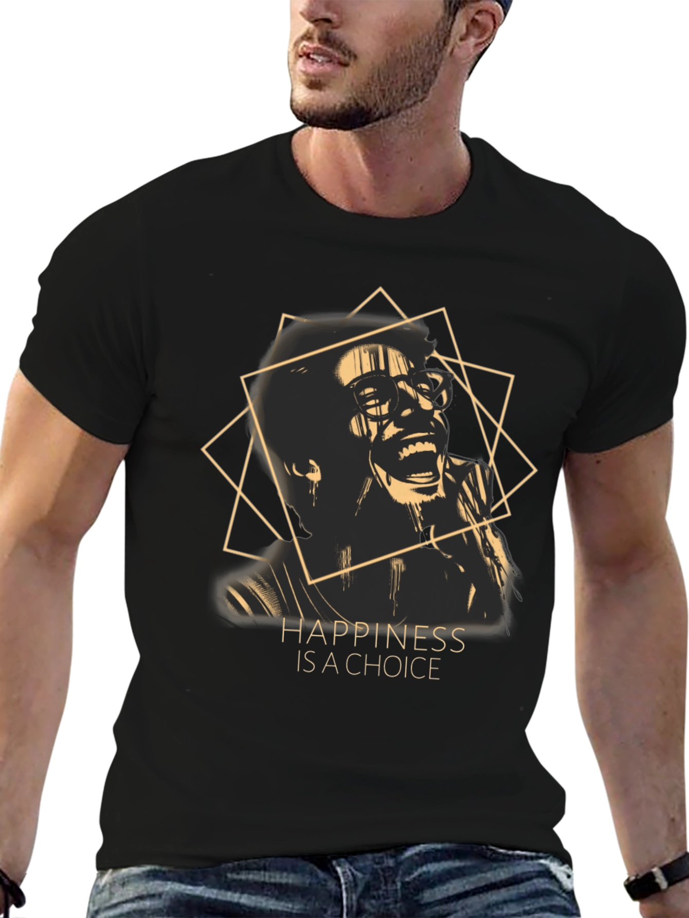 Happiness is a Choice Graphic T-Shirt
