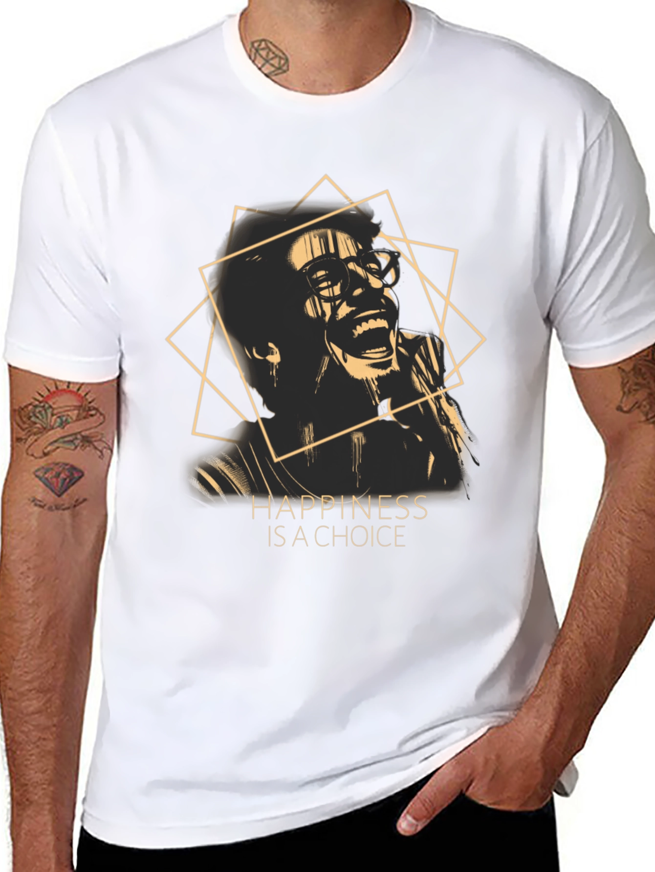 Happiness is a Choice Graphic T-Shirt