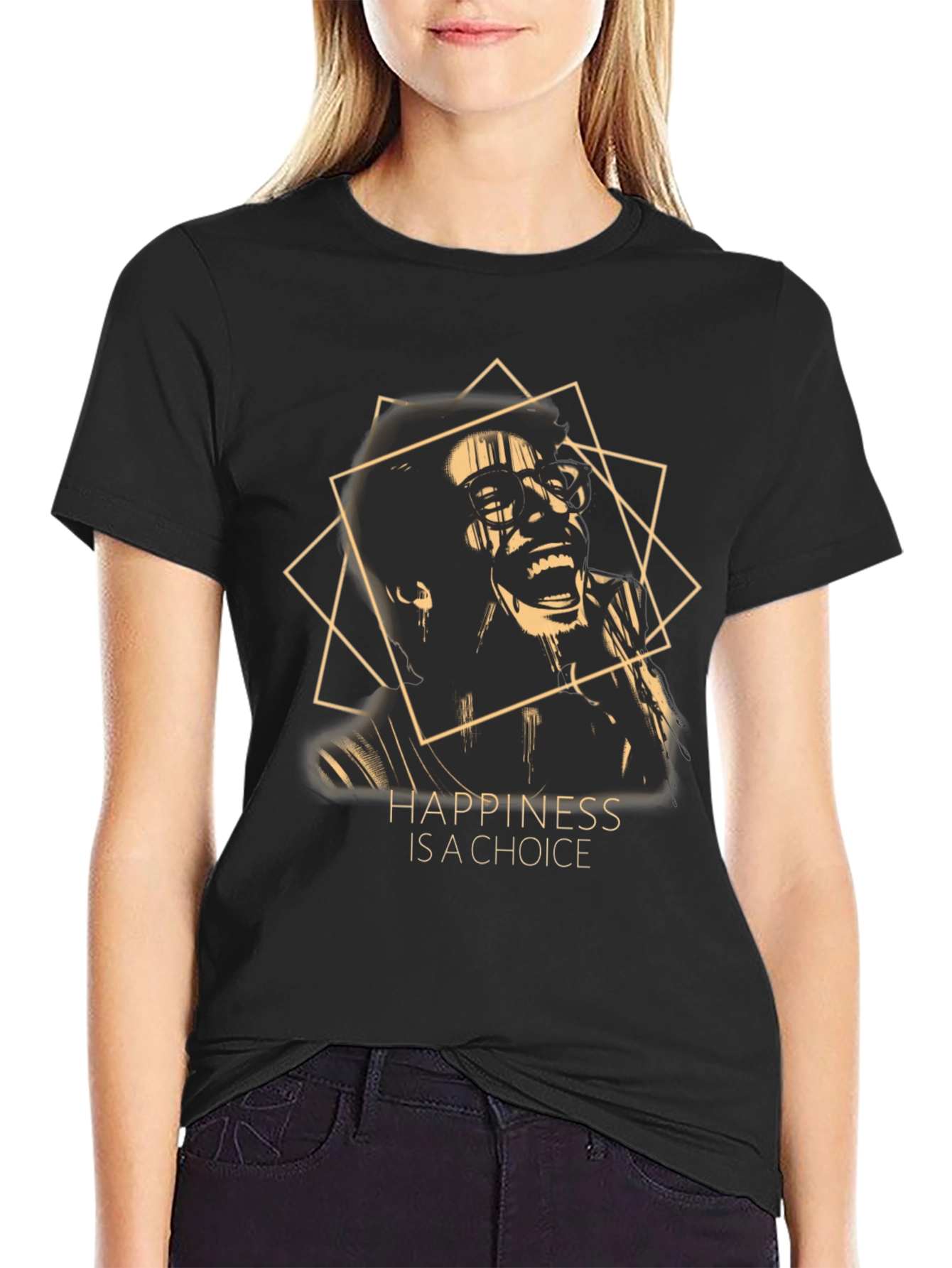 Happiness is a Choice Graphic T-Shirt