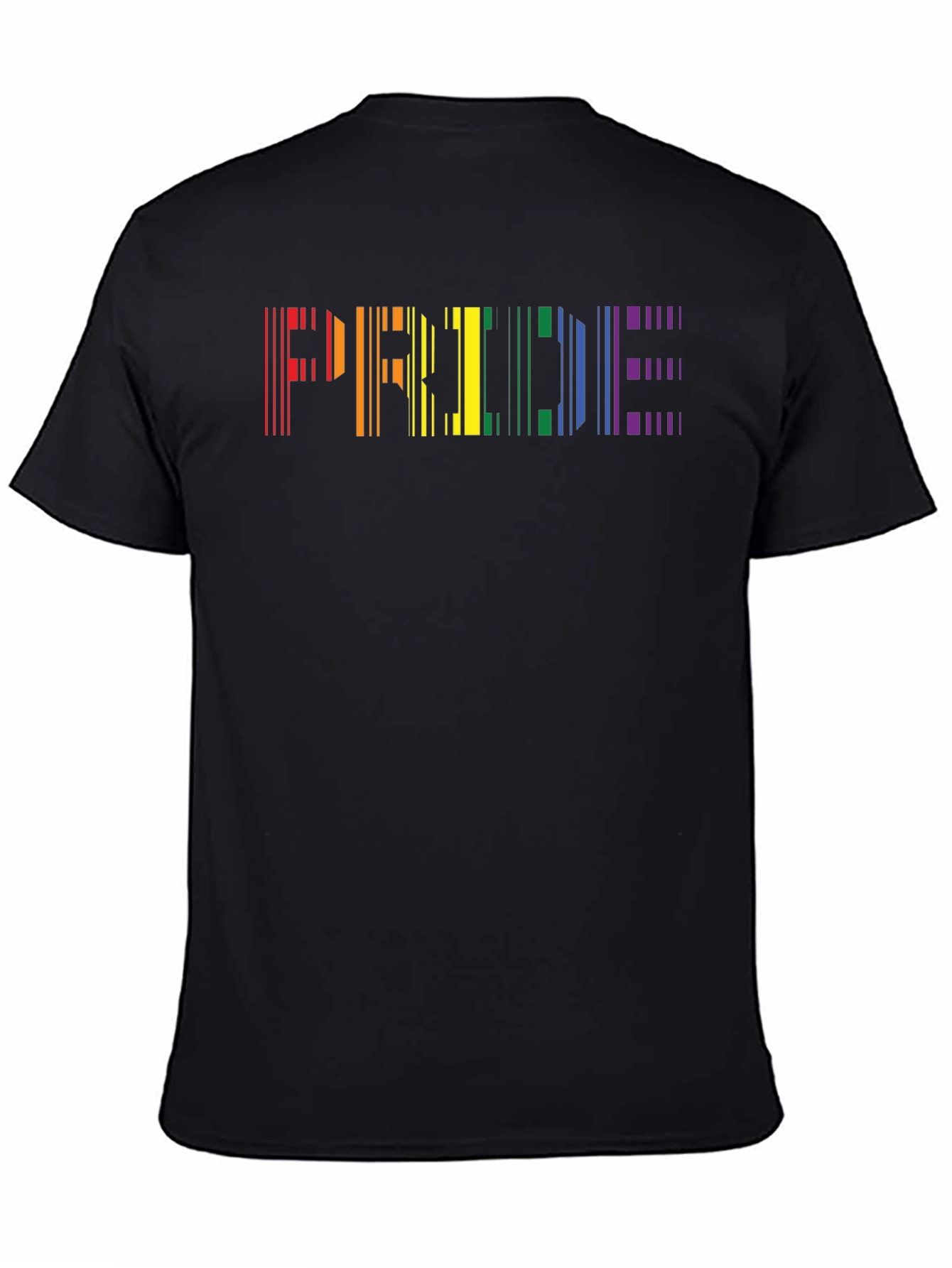 Pride Barcode T-Shirt - Black