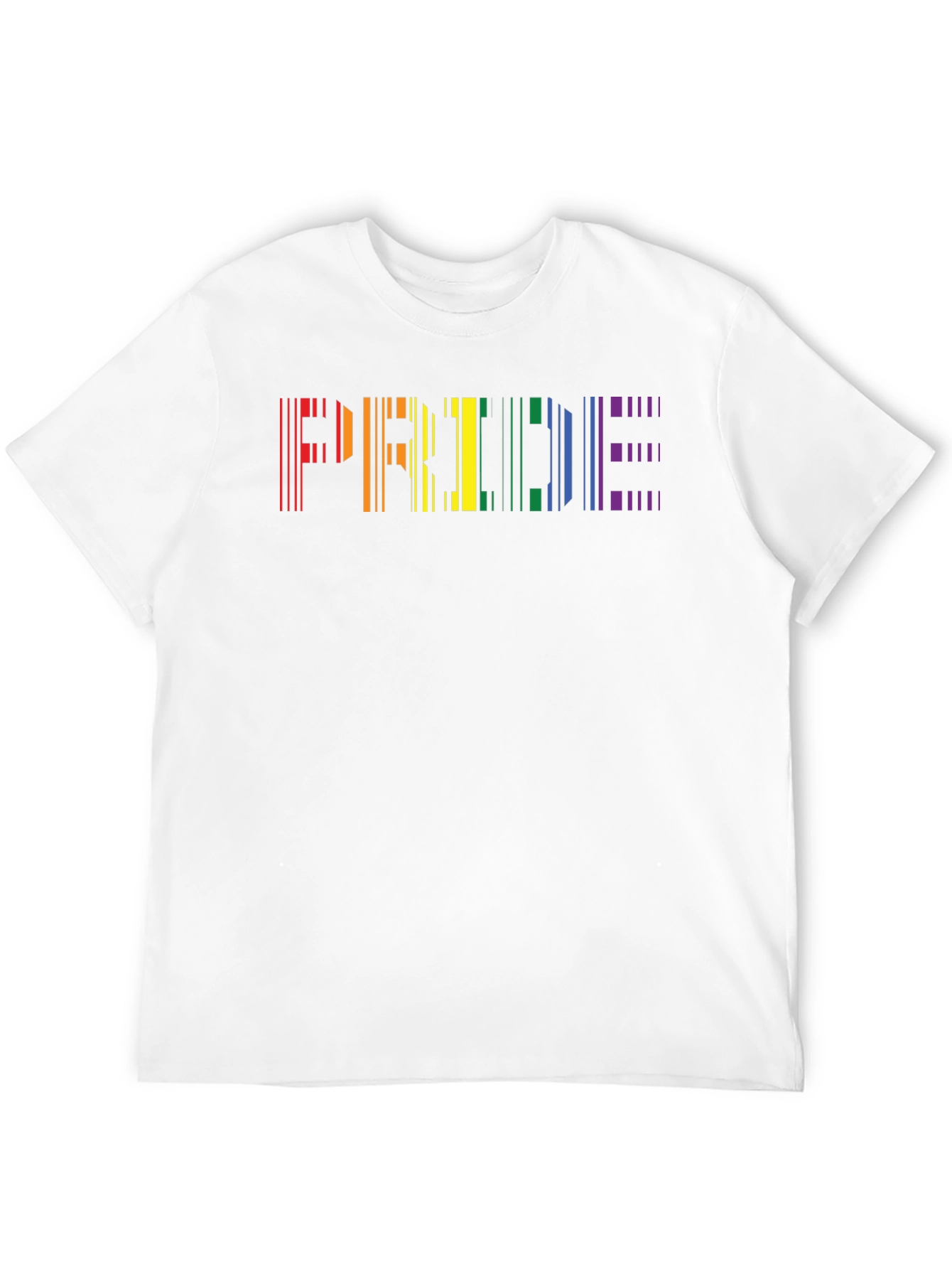 Pride Barcode T-Shirt - Black