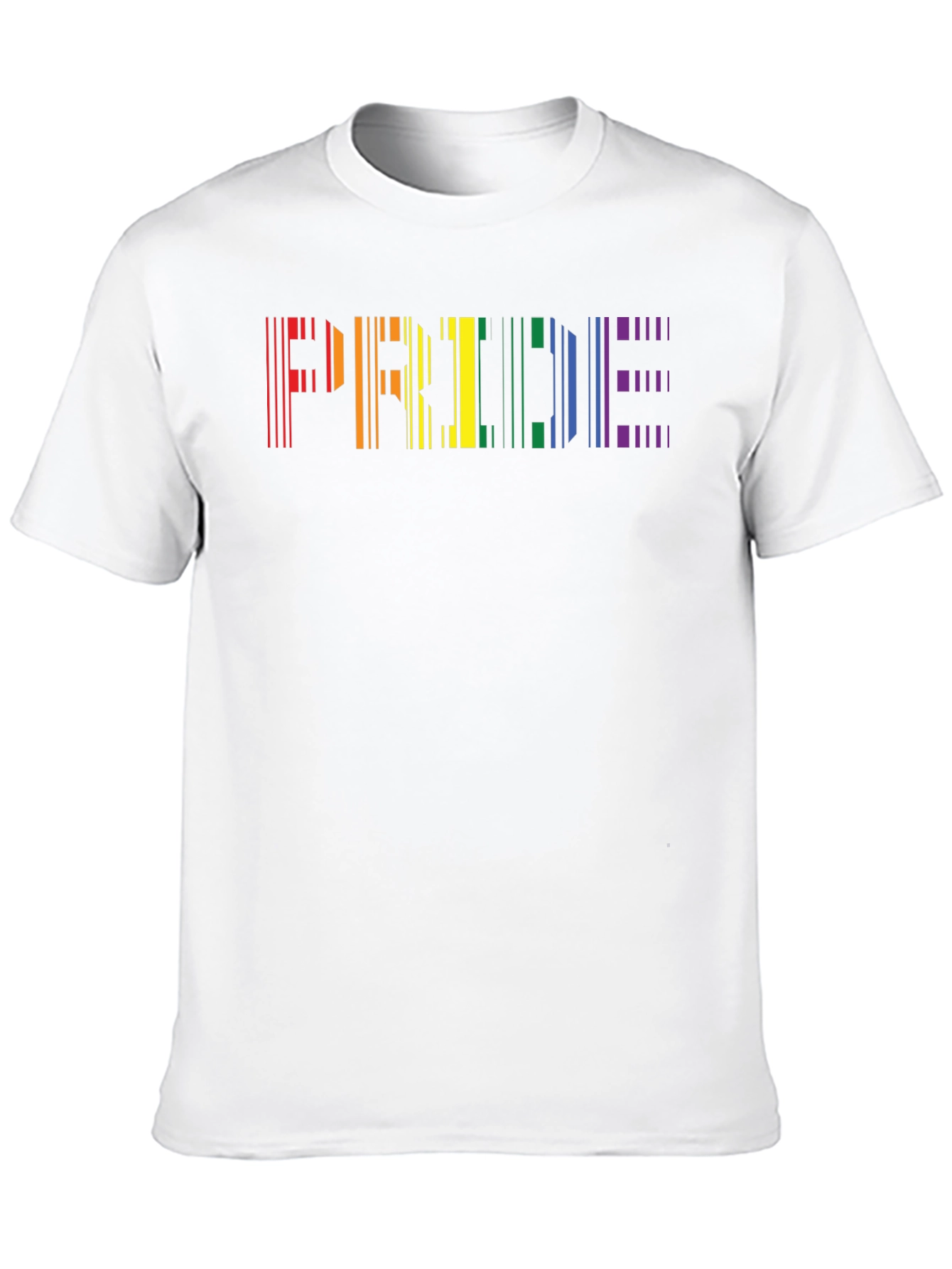 Pride Barcode T-Shirt - Black