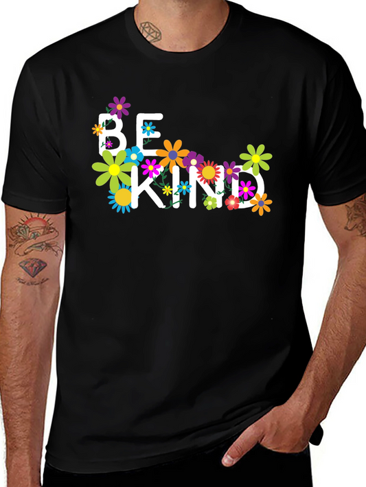 Be Kind Floral Graphic T-Shirt