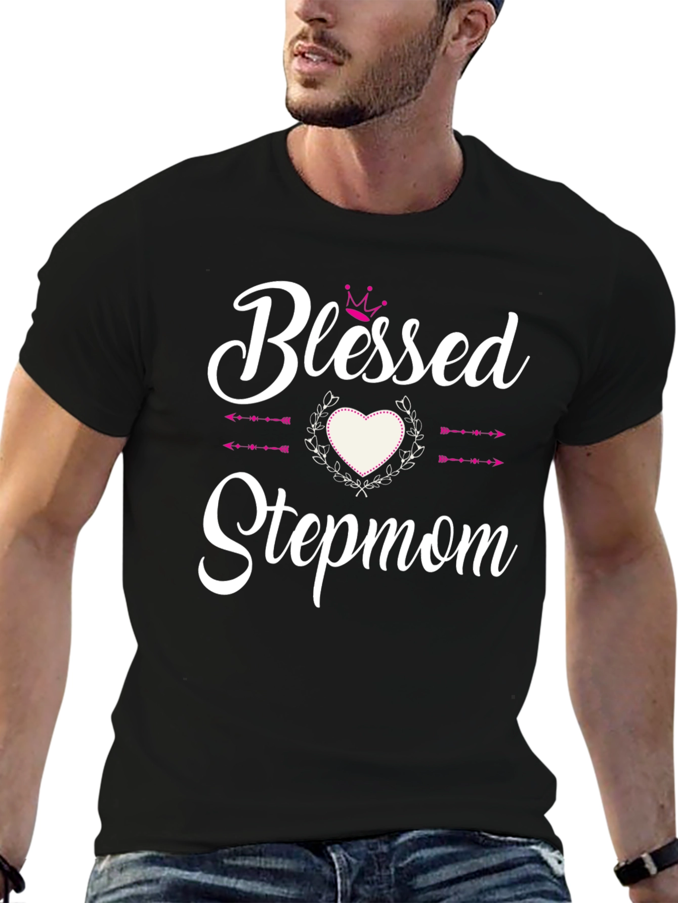 Blessed Stepmom Graphic Tee - Cute & Stylish!