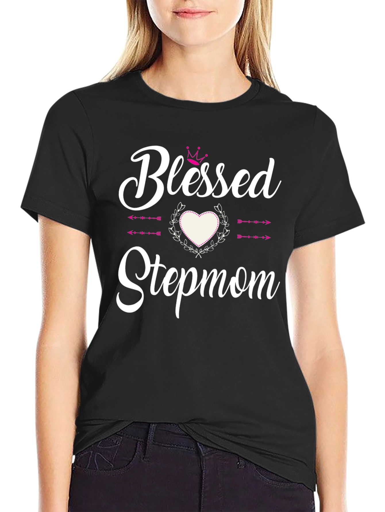 Blessed Stepmom Graphic Tee - Cute & Stylish!