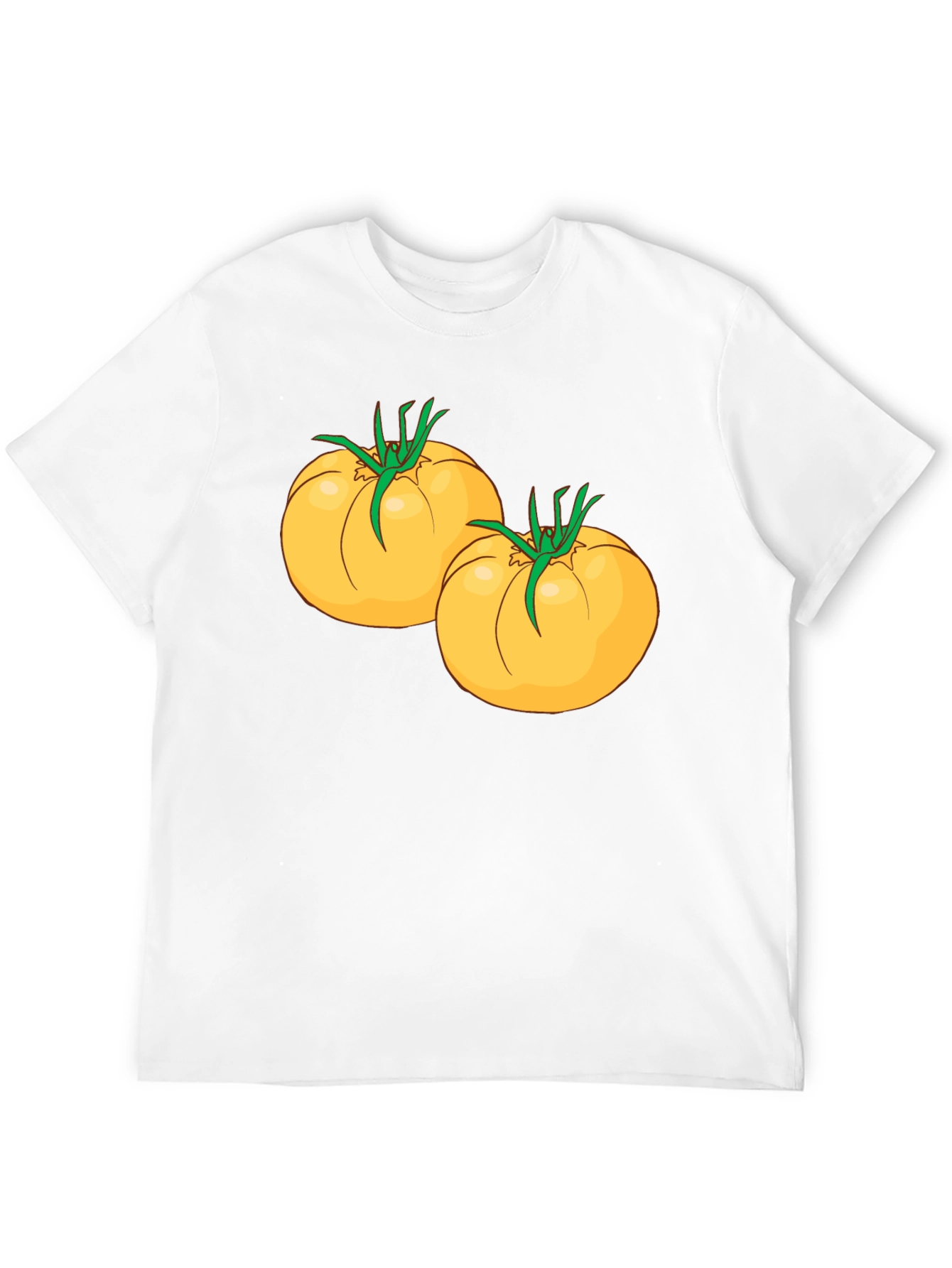 Tomato Graphic Black T-Shirt