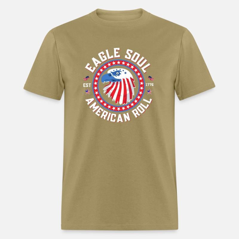 Eagle Soul American Roll White Letter