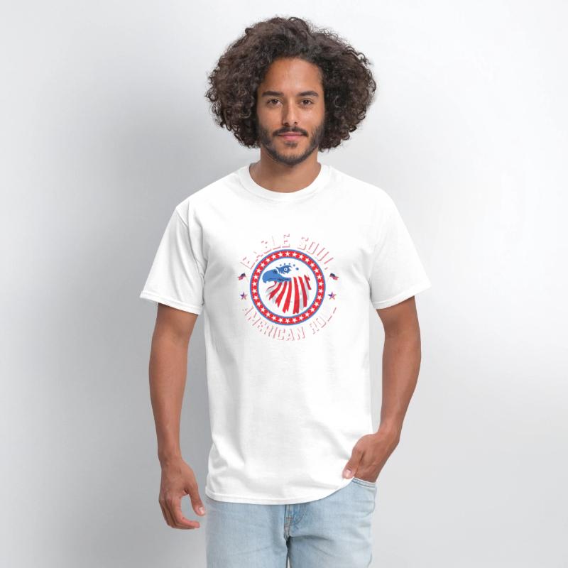 Eagle Soul American Roll White Letter