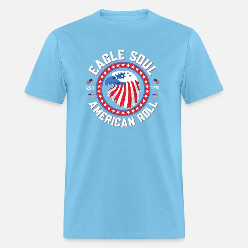 Eagle Soul American Roll White Letter