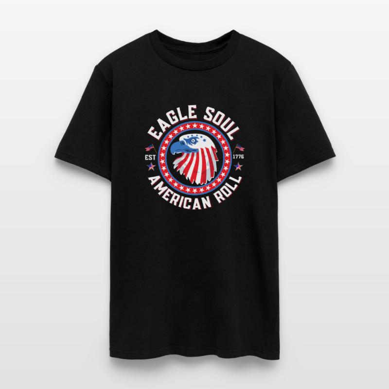 Eagle Soul American Roll White Letter