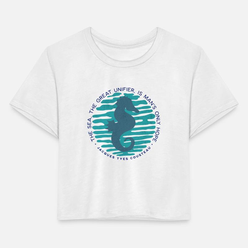 Earth Day, Seahorse and Waves, Clean The Ocean