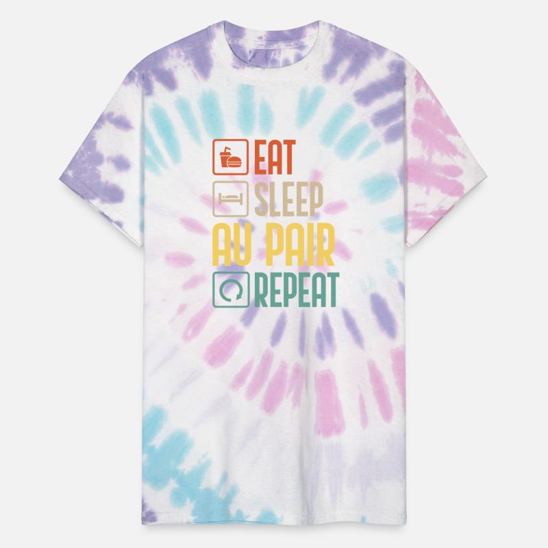 eat sleep Au pair repeat funny