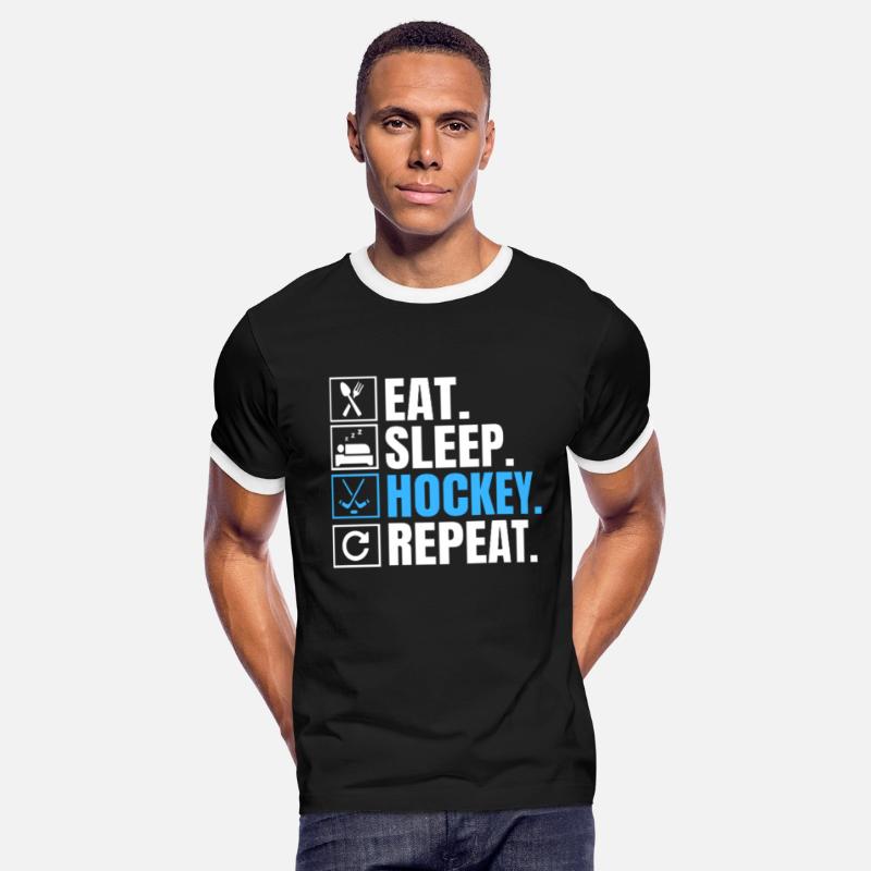 eat sleep hockey repeat