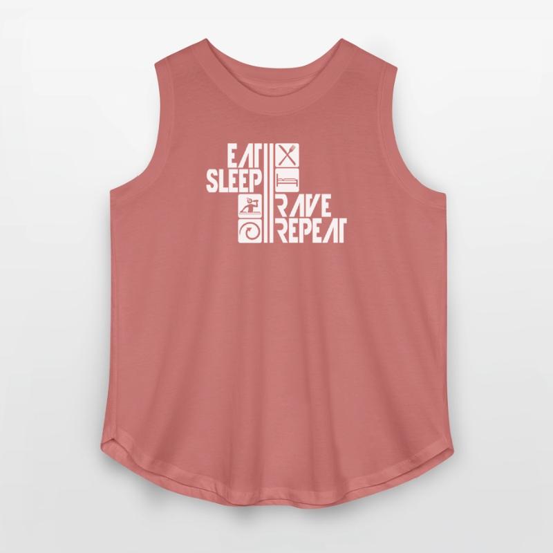 Eat Sleep Rave Repeat Daily Dance Music Party Life