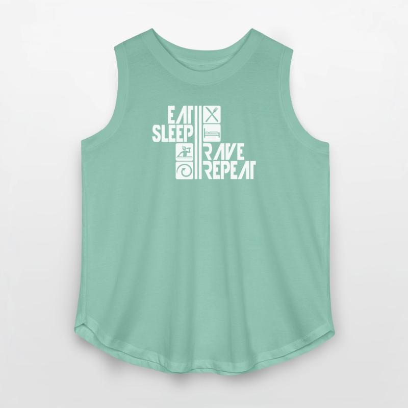 Eat Sleep Rave Repeat Daily Dance Music Party Life