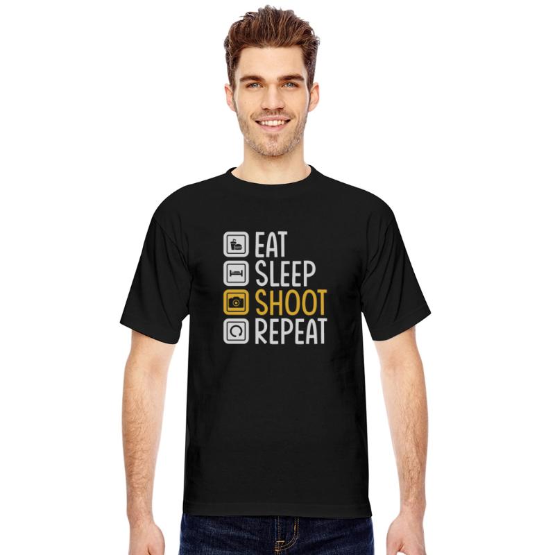 Eat Sleep Shoot Repeat Photographer VideoGrapher