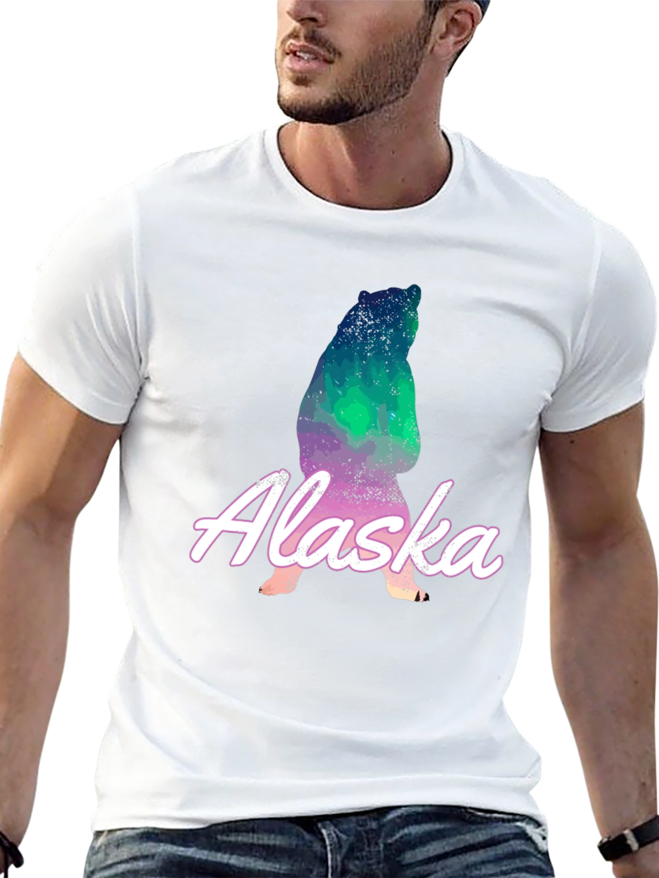 Alaska Bear T-Shirt - Nature Inspired Graphic Tee