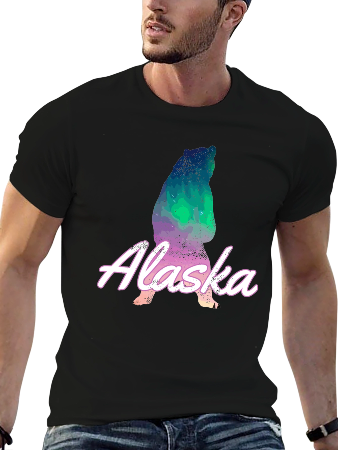 Alaska Bear T-Shirt - Nature Inspired Graphic Tee