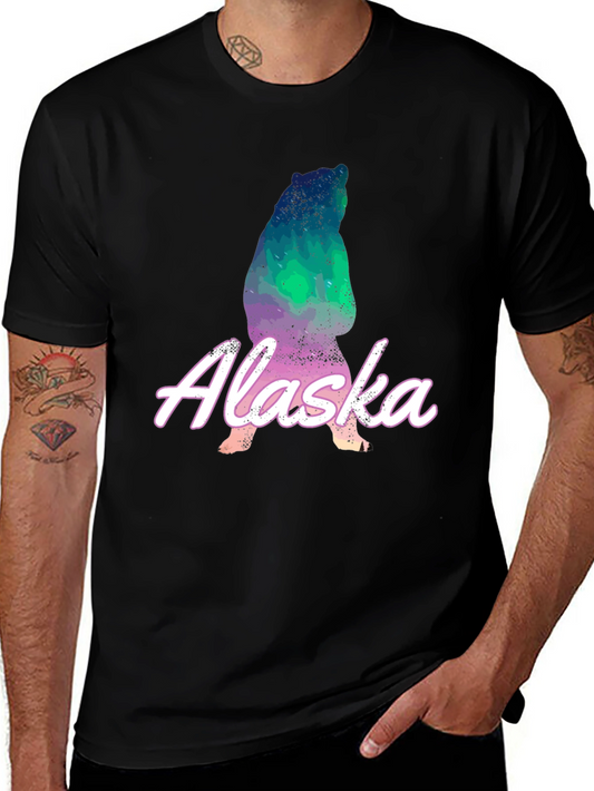 Alaska Bear T-Shirt - Nature Inspired Graphic Tee