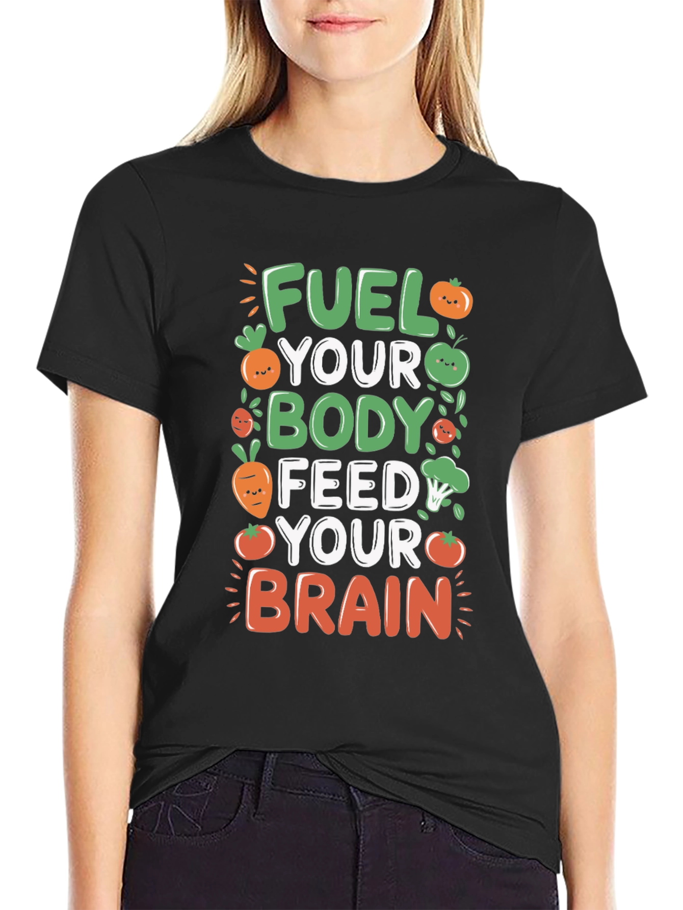 Fuel Your Body Brain T-Shirt