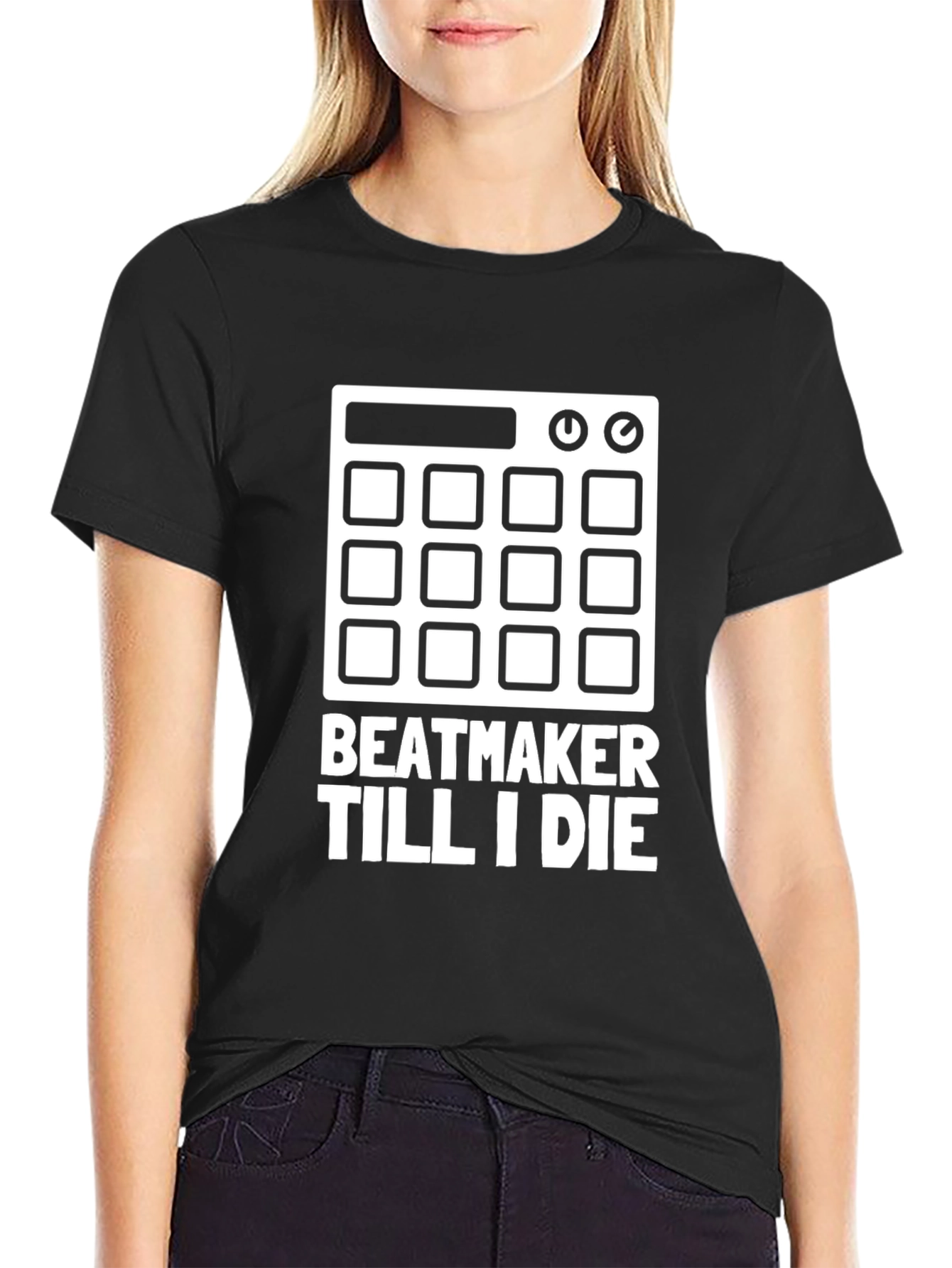 Beatmaker Till I Die T-Shirt - Black