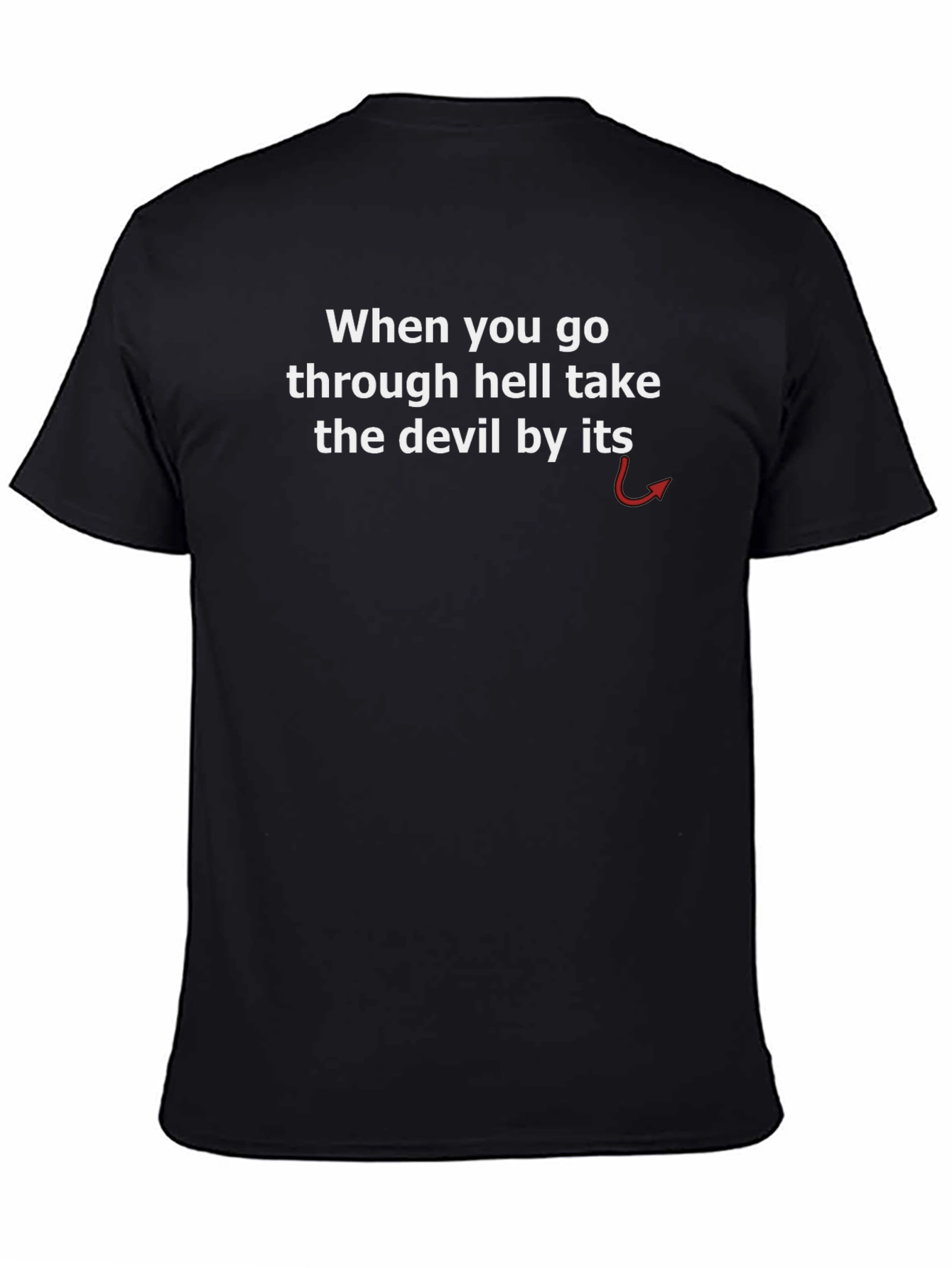Devil Graphic Tee - Bold Statement Shirt