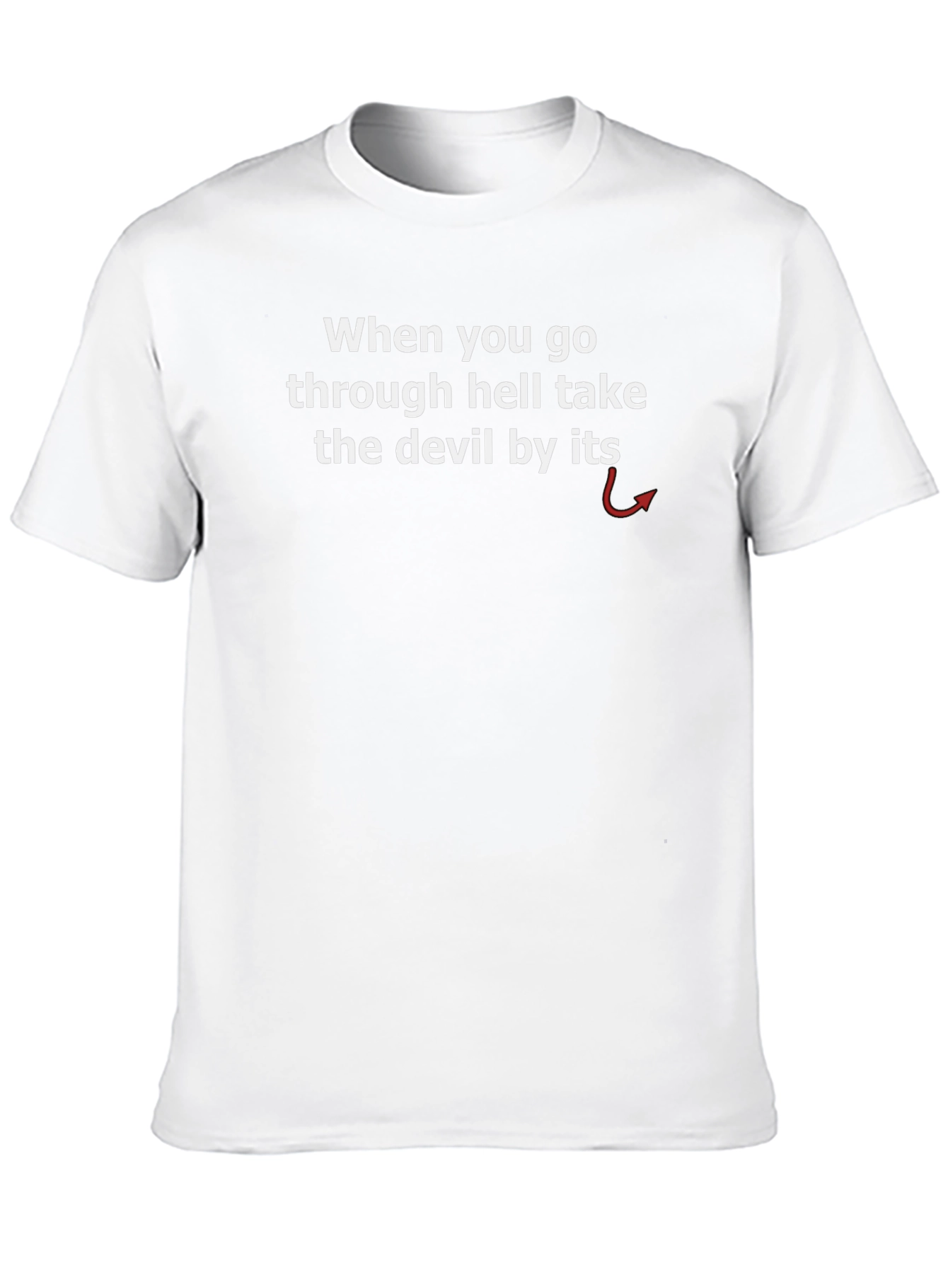 Devil Graphic Tee - Bold Statement Shirt