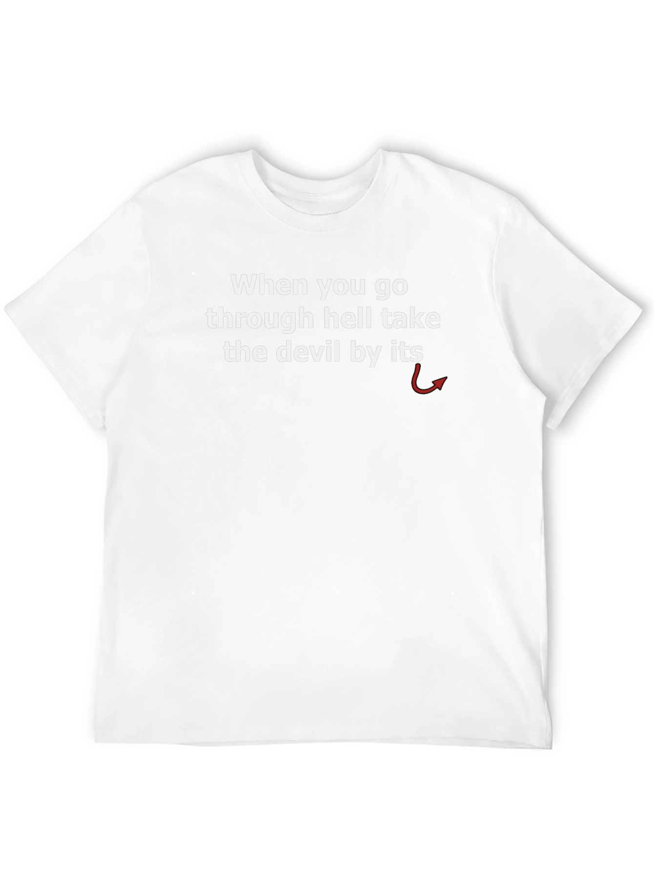 Devil Graphic Tee - Bold Statement Shirt