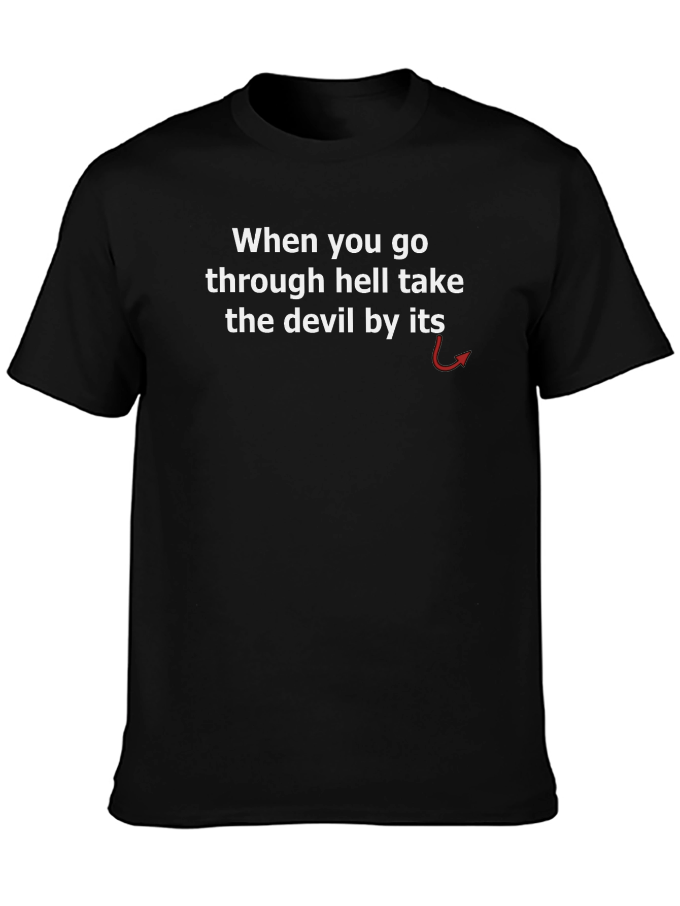 Devil Graphic Tee - Bold Statement Shirt