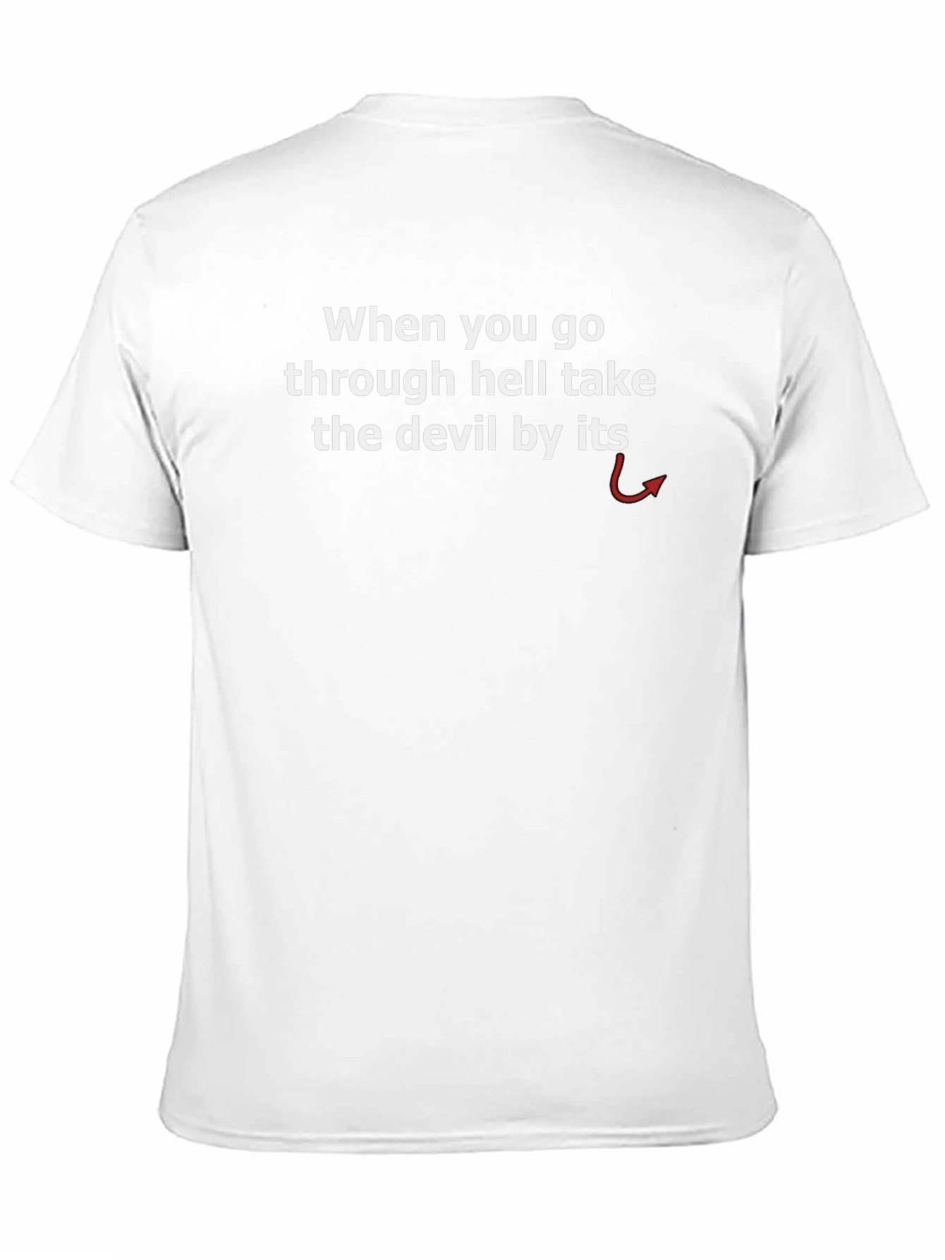 Devil Graphic Tee - Bold Statement Shirt