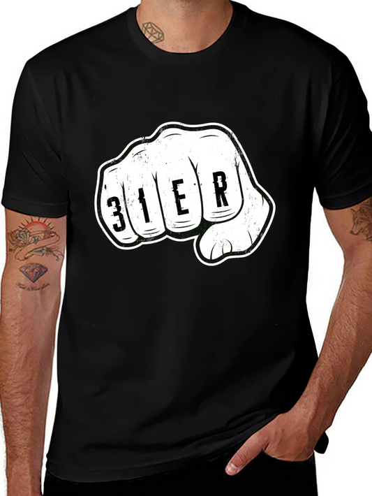 Fist Graphic Black T-Shirt