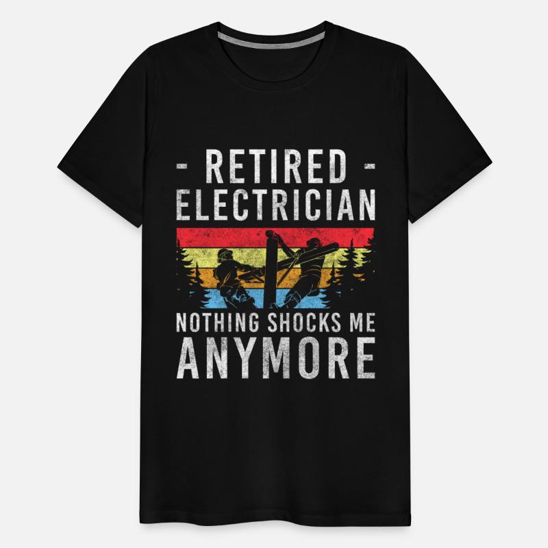 Electrician Men Voltage Lightning