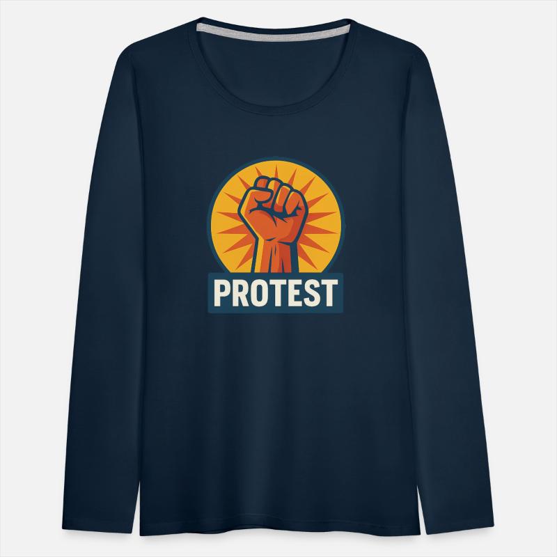 Empowering Protest Fist Badge