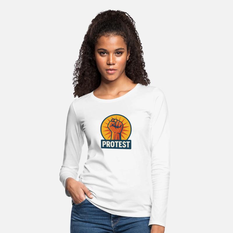 Empowering Protest Fist Badge