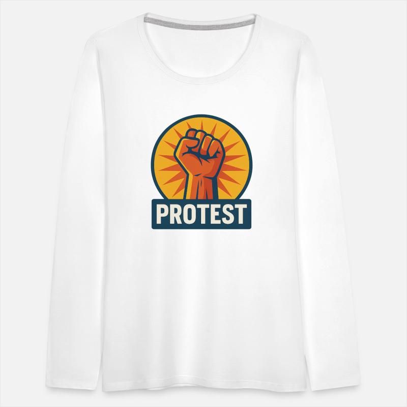 Empowering Protest Fist Badge