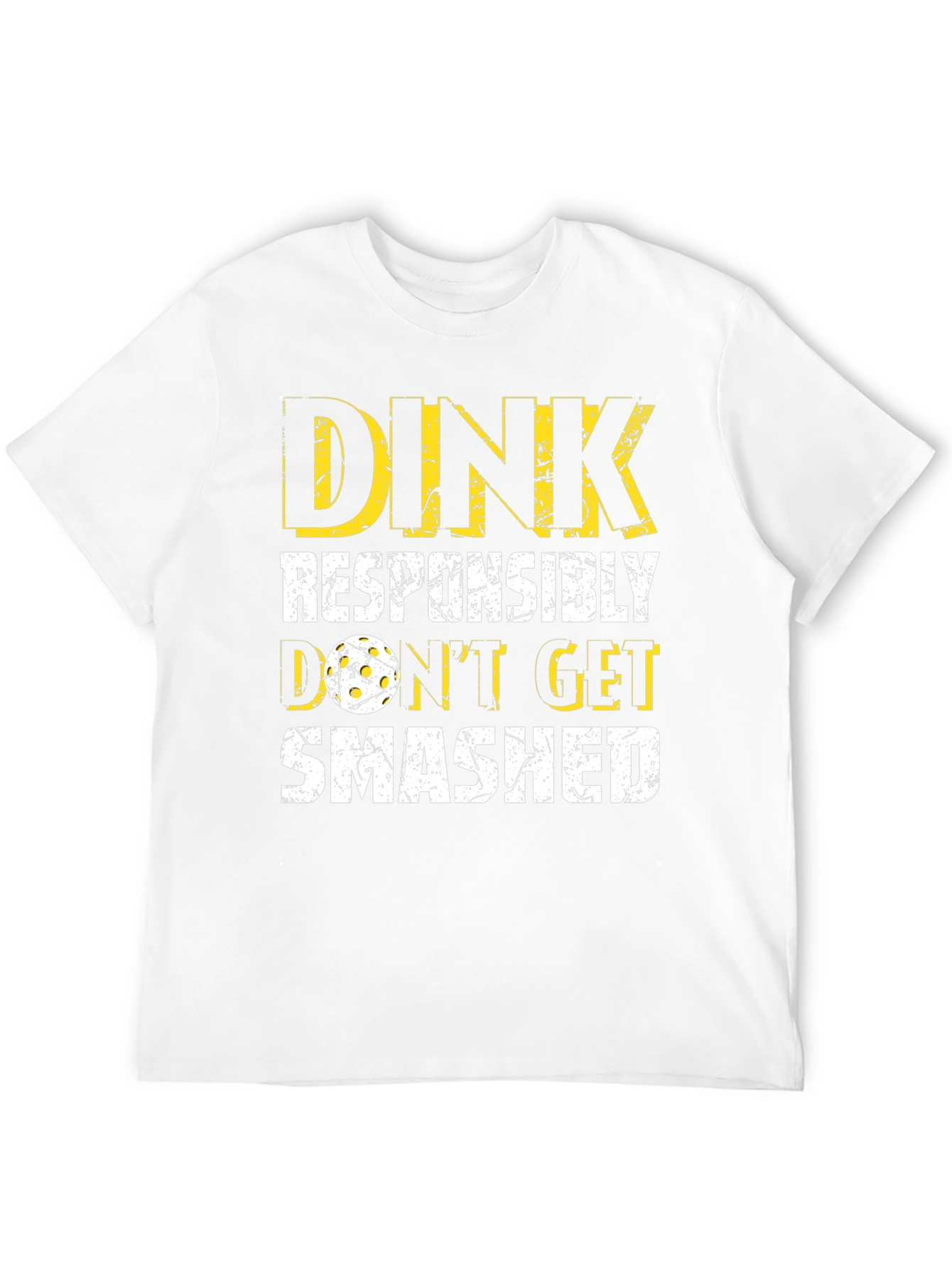 Dink Responsibly T-Shirt - Pickleball Apparel