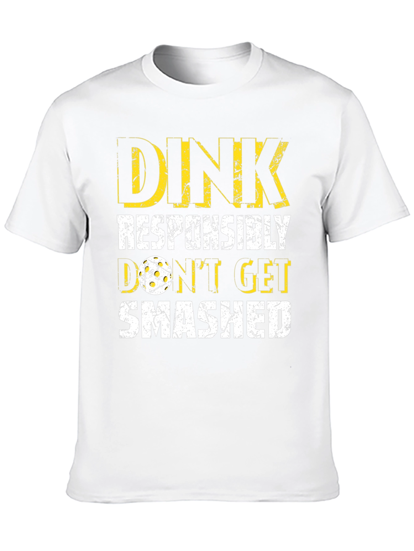 Dink Responsibly T-Shirt - Pickleball Apparel