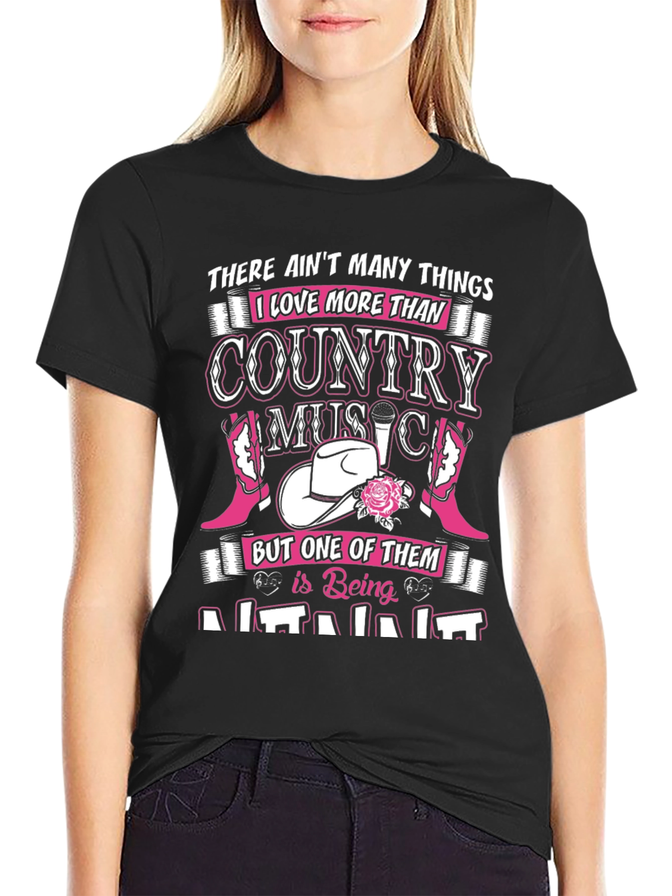 Country Music Nana T-Shirt - Graphic Tee