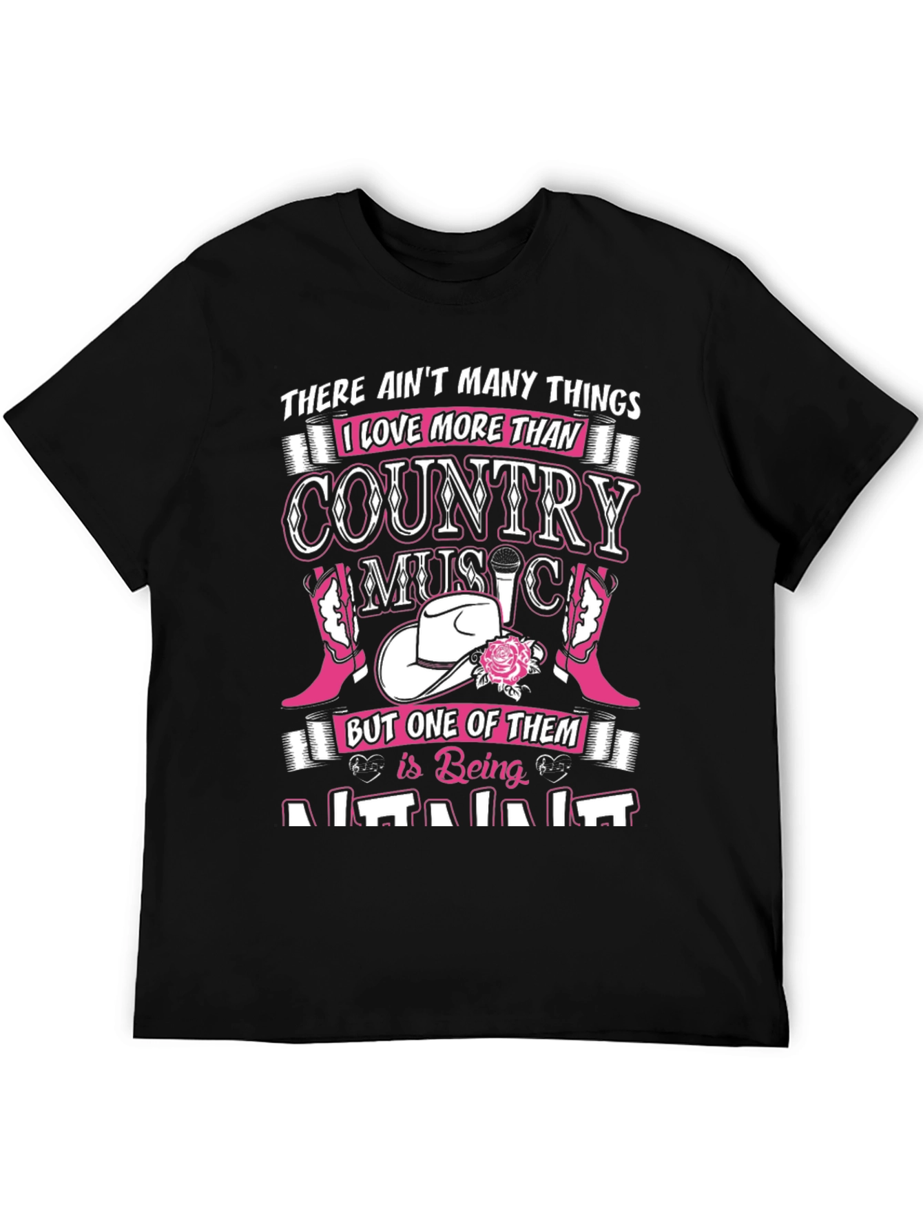 Country Music Nana T-Shirt - Graphic Tee