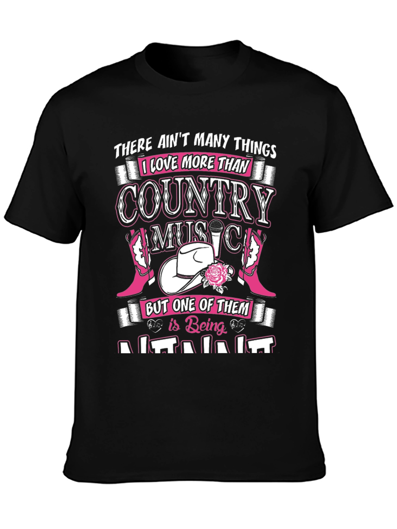 Country Music Nana T-Shirt - Graphic Tee