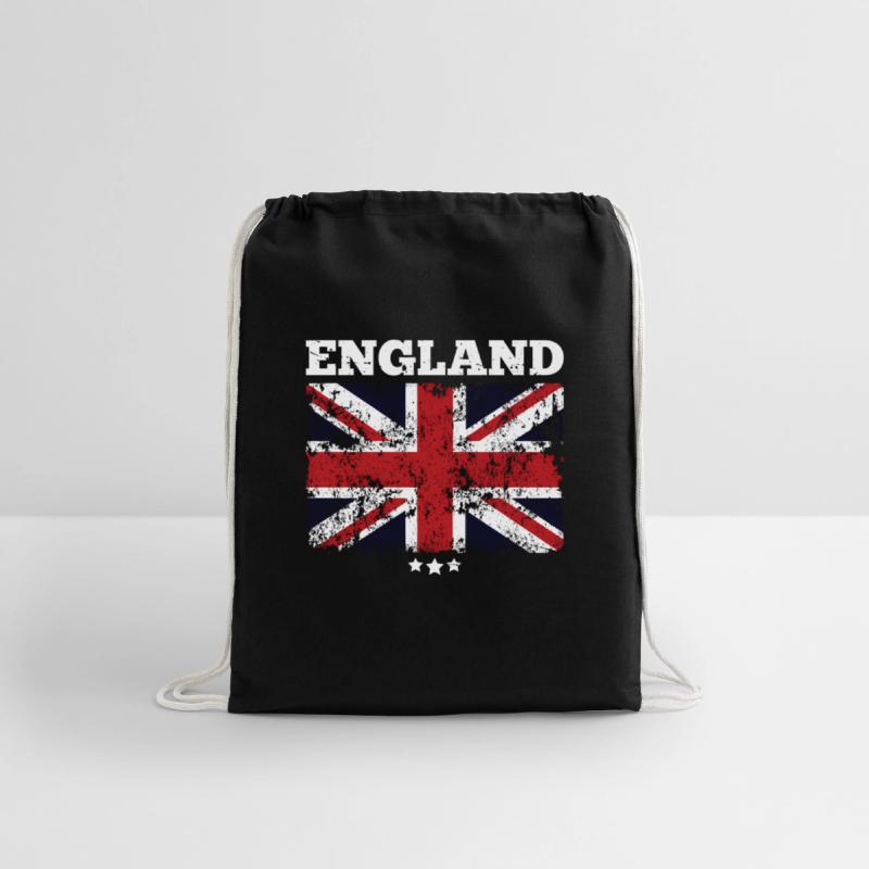 England Flag And Three Stars Union Jack British Fl