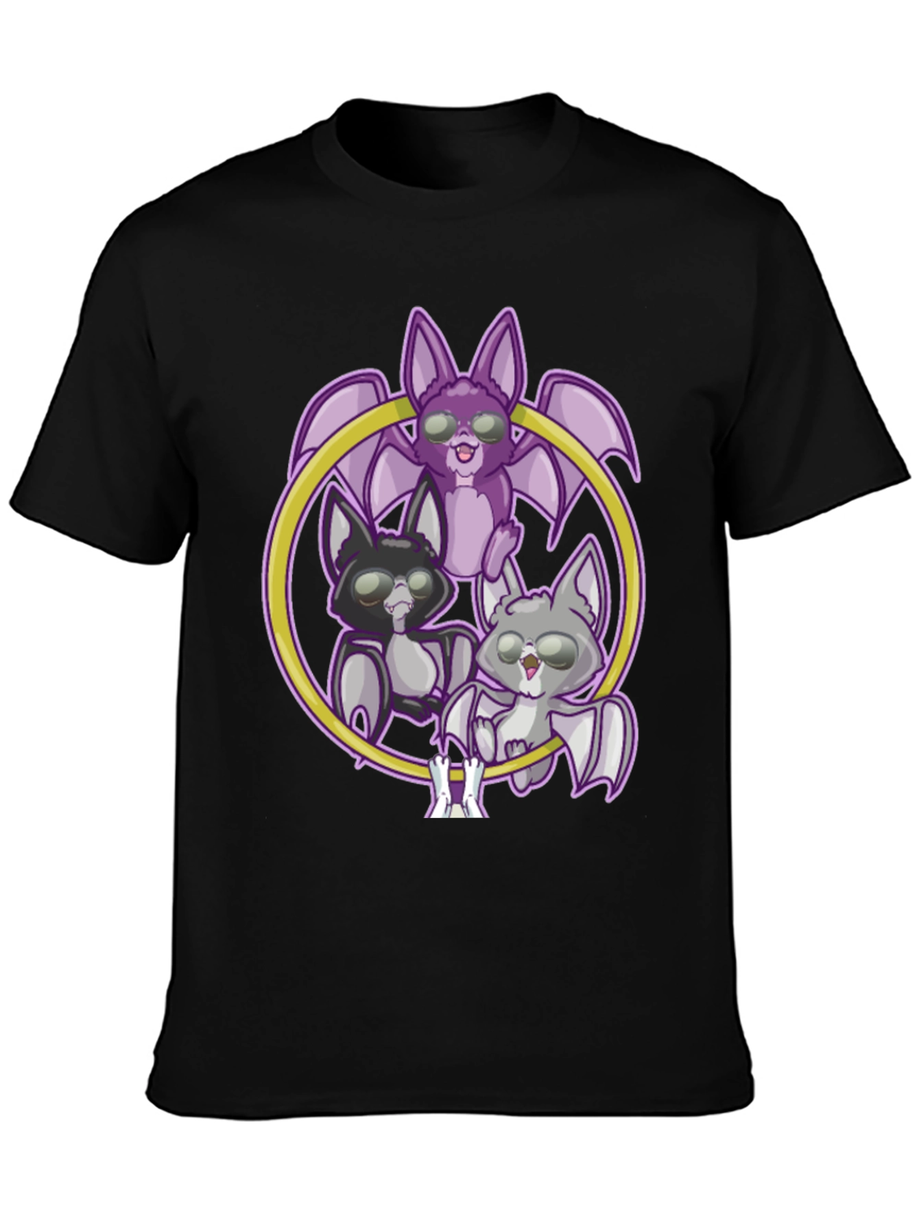 Cool Bats T-Shirt - Fun Graphic Tee