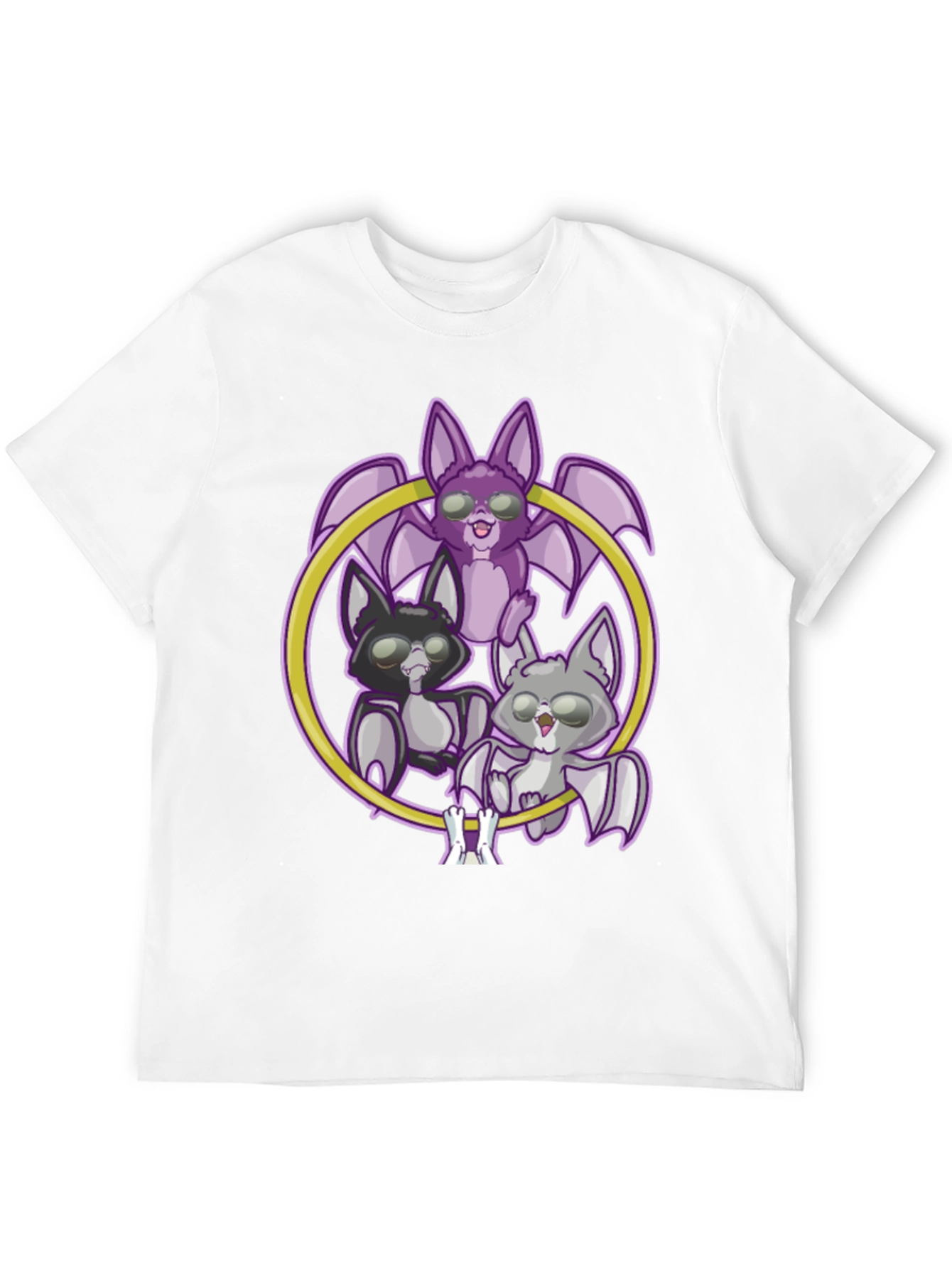 Cool Bats T-Shirt - Fun Graphic Tee