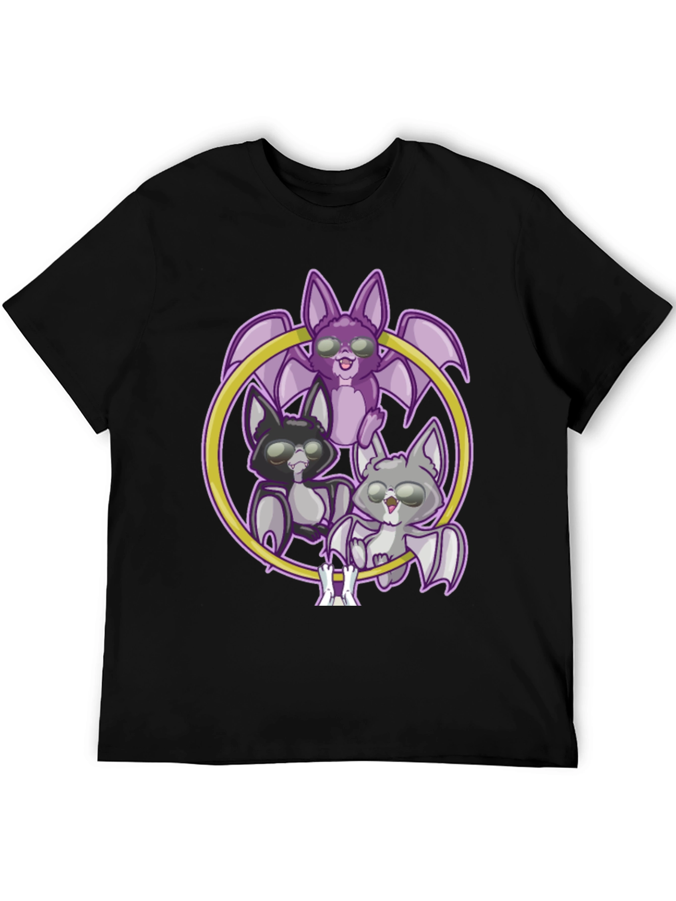 Cool Bats T-Shirt - Fun Graphic Tee