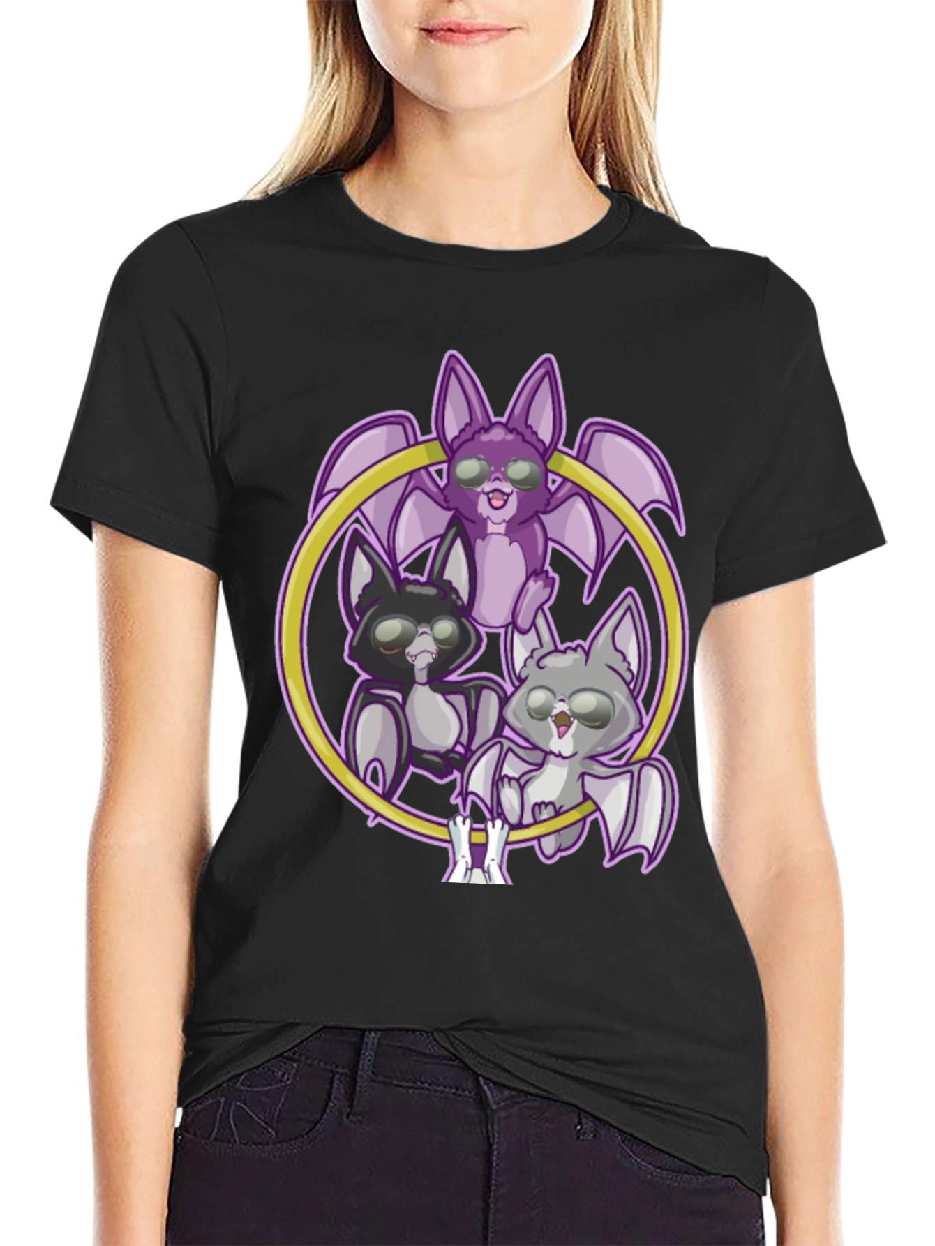Cool Bats T-Shirt - Fun Graphic Tee