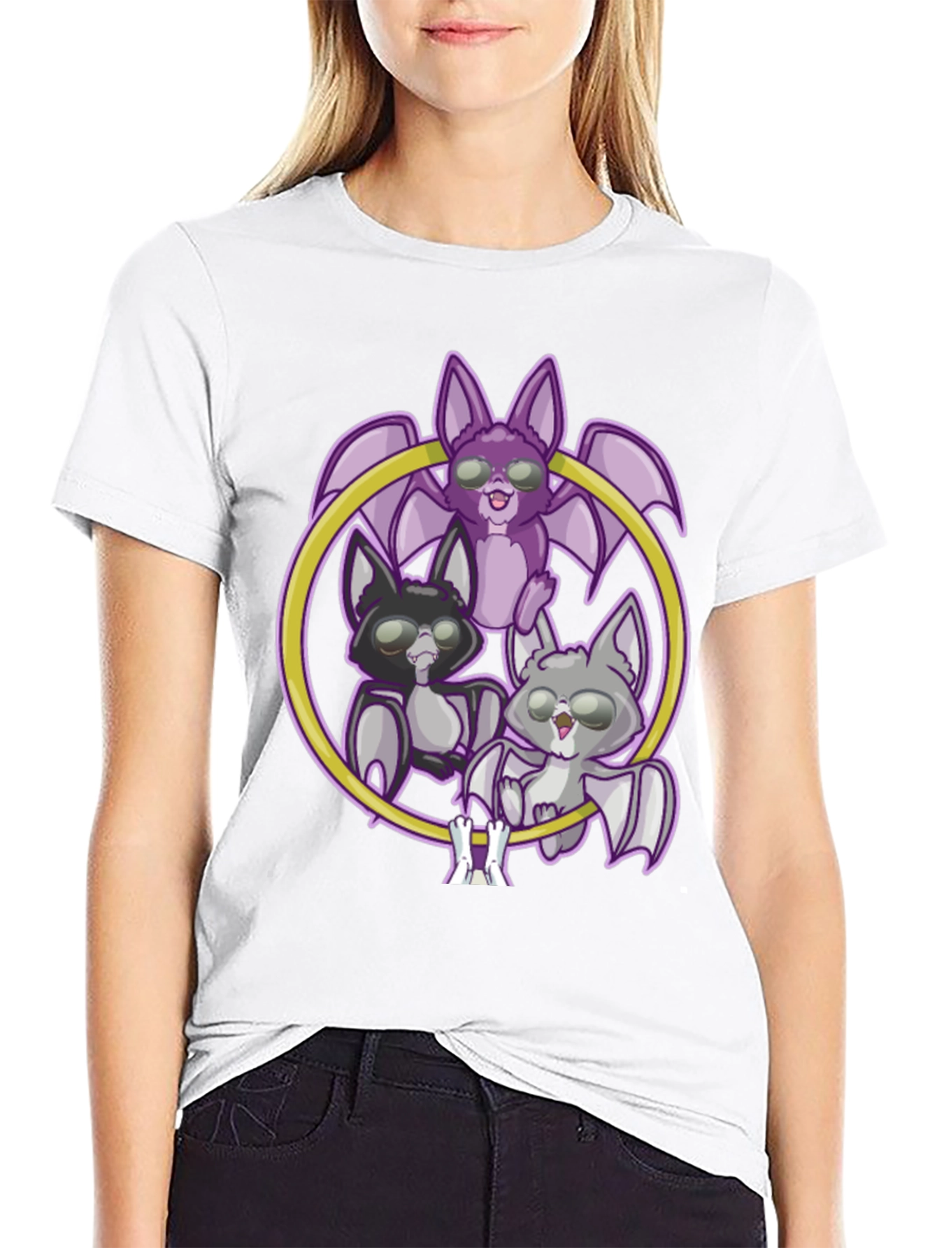 Cool Bats T-Shirt - Fun Graphic Tee